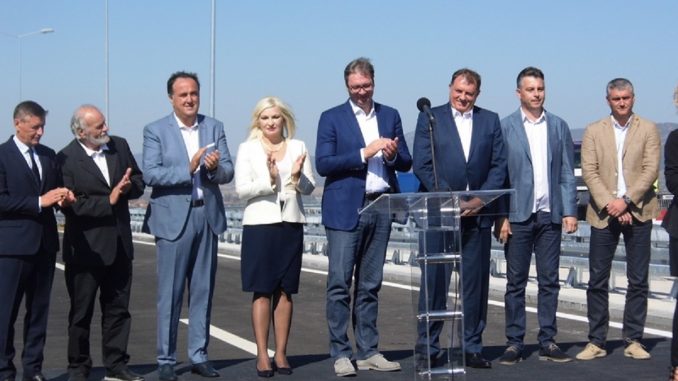 Председник Србије Александар Вучић свечано отворио деоницу ауто-пута од Пирота до Димитровграда